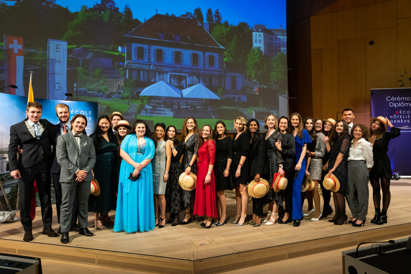 Cérémonie de remise des diplômes à l'Ecole Hotelière de Genève