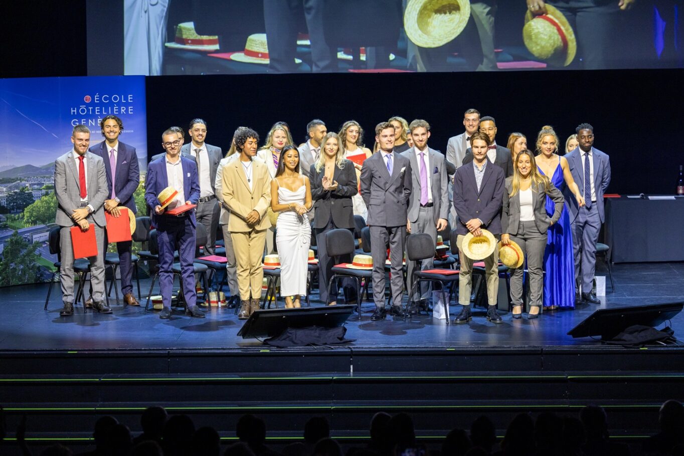 Cérémonie de remise des diplômes à l'Ecole Hotelière de Genève